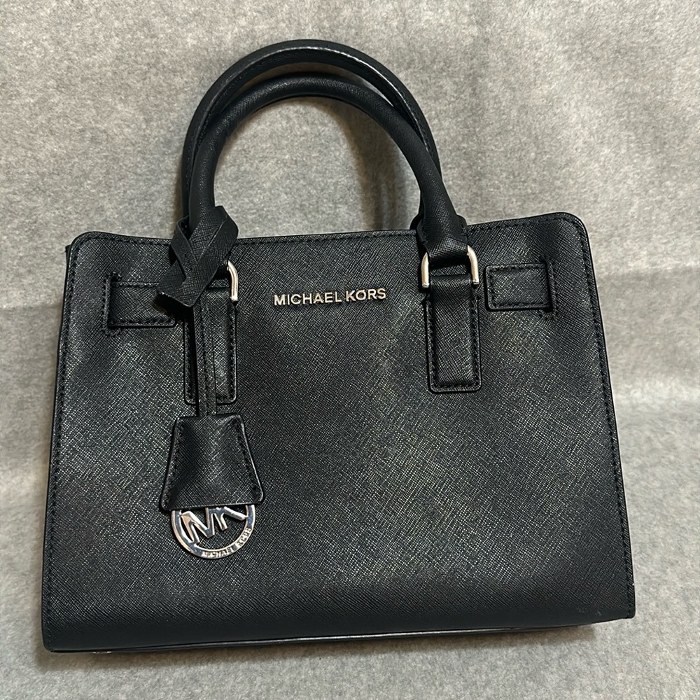 Michael Kors Black Satchel Handbag